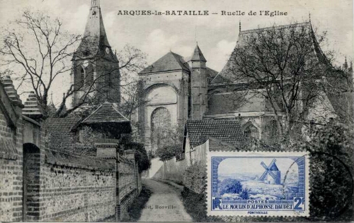 ARQUES-la-BATAILLE – Ruelle de l'Eglise