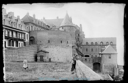 Château, prise de la tour Saint-Remy (vue du)