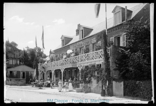 « Hôtel de la terrasse » (vue de l')