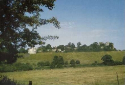 ARQUES-la-BATAILLE (76880 S.-Mar.) - Ruines du célèbre château féodal (XIe s.).