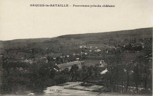 ARQUES-la-BATAILLE – Panorama pris du château