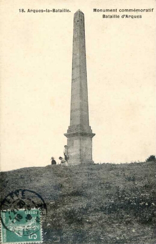 Arques-la-Bataille. Monument commémoratif Bataille d'Arques
