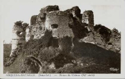 ARQUES-la-BATAILLE (Seine-Inf.) - Ruines du Château (Xie siècle)