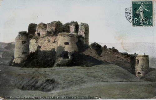 Environs de DIEPPE – ARQUES-LA-BATAILLE – Vue générale du Château