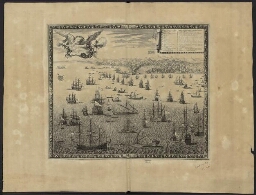 Les attaques de la ville de Gennes et du faubourg de st Pierre d'Arene par l'Armée navale du Roy , commandée par le marquis Duquesne , le 24 Mai 1684 