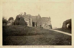 ARQUES-la-BATAILLE (S.-Inf.) - Les Ruines du Vieux Château, l'entrée côté ouest