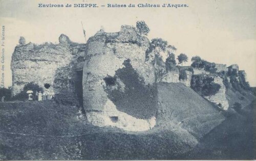 Environs de DIEPPE. - Ruines du Château d'Arques.