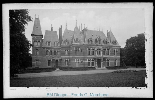 Château-Michel, façade et derrière (vue du)