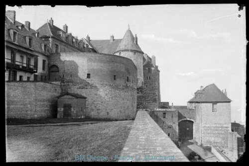 Château, prise de la tour Saint-Remy (vue du)