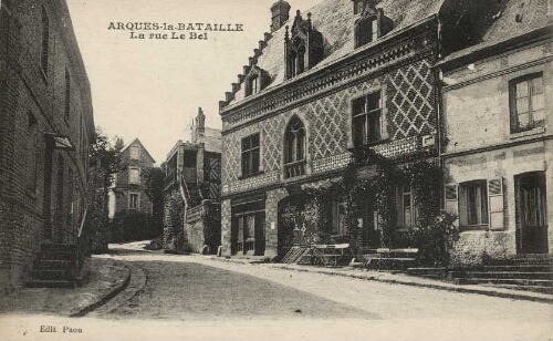 ARQUES-la-BATAILLE – La rue Le Bel