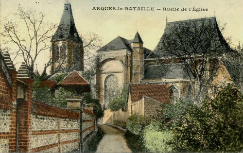ARQUES-la-BATAILLE – Ruelle de l'Eglise