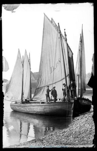 Pêche (vue d'une barque de)