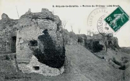 Arques-la-Bataille. - Ruines du Château (côté Droit)