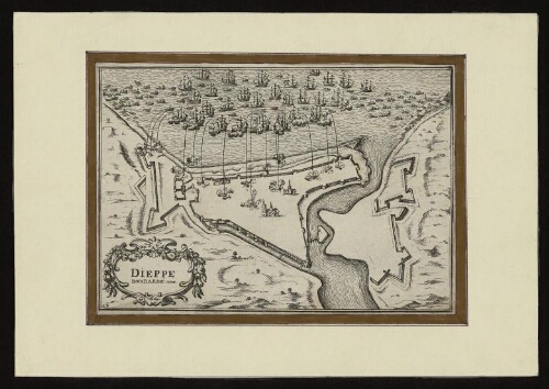 Dieppe bombardée en 1694