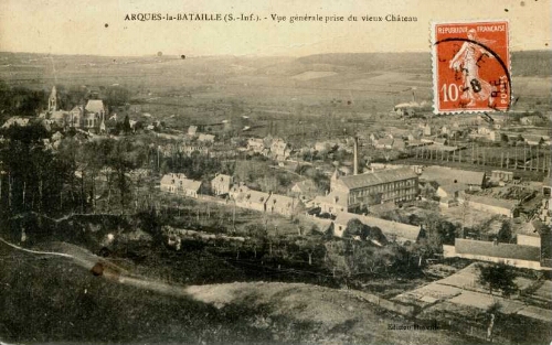 ARQUES-la-BATAILLE ( S.-Inf.). - Vue générale prise du Vieux Château