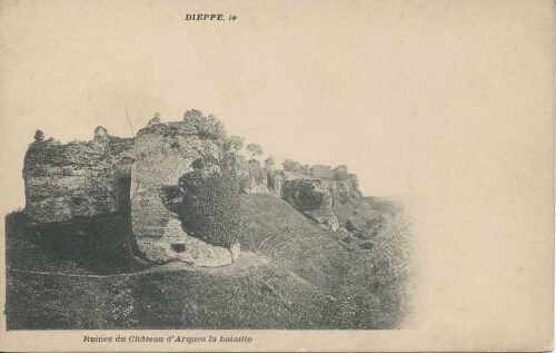 Ruines du Château d'Arques la bataille
