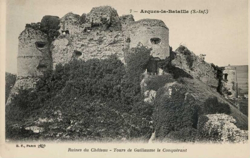 Arques-la-Bataille (S.-Inf.) Ruines du Château – Tours de Guillaume le Conquérant
