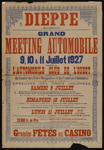 Dieppe Grand Meeting Automobile