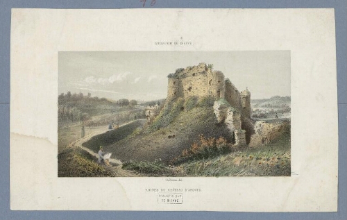 Ruines du château d'Arques