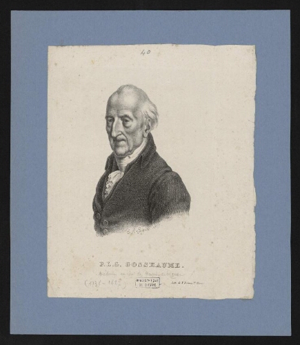 Portrait de P.L.G. Gosseaume, médecin en chef des Hospices de Rouen, 1738-1827