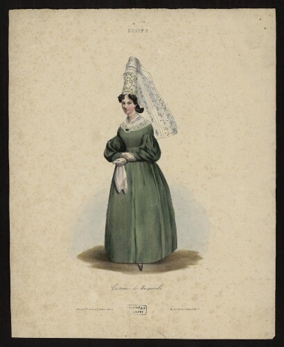Costume de Bacqueville . En couleur