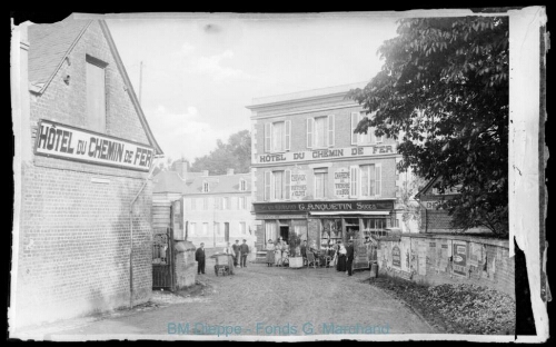 « Hôtel du Chemin de Fer », G. Anquetin (vue de l l')