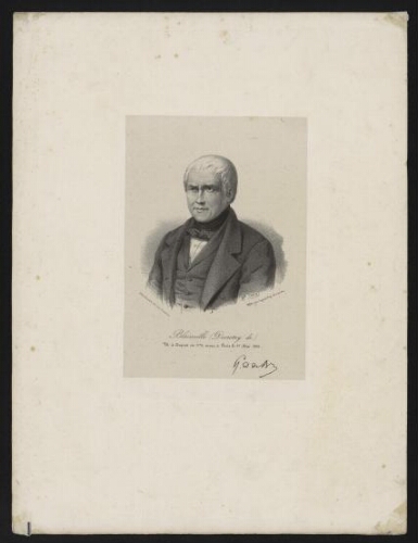 Portrait de Ducrotay de Blainville