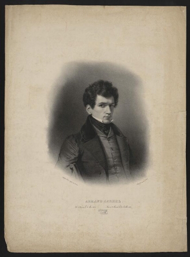 Portrait d'Armand Carrel (1800-1836)