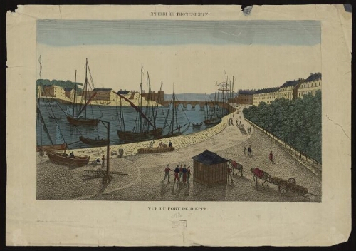 Vue du Port de Dieppe
