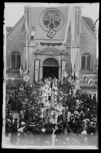 Fête de la Confirmation du 15 mai 1912  (vue de la)