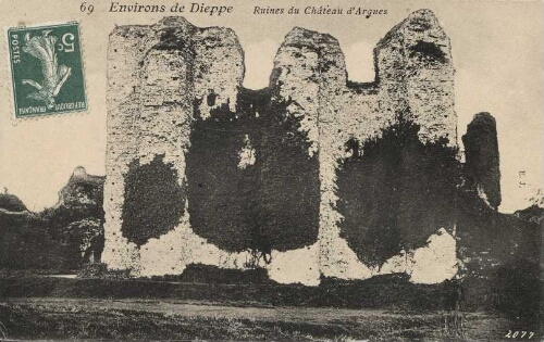 Environs de Dieppe Ruines du Château d'Arques