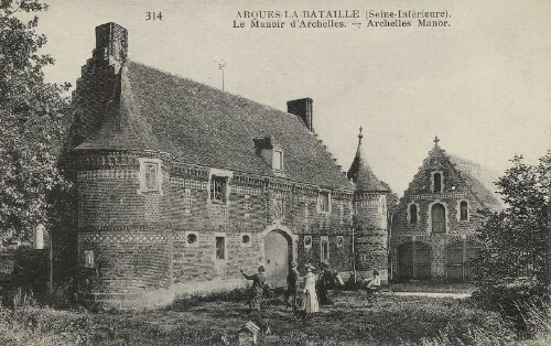 ARQUES-LA-BATAILLE (Seine-Inférieure). Le Manoir d'Archelles. - Archelles Manor.