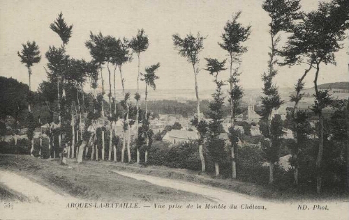 ARQUES-LA-BATAILLE. - Vue prise de la Montée du Château.
