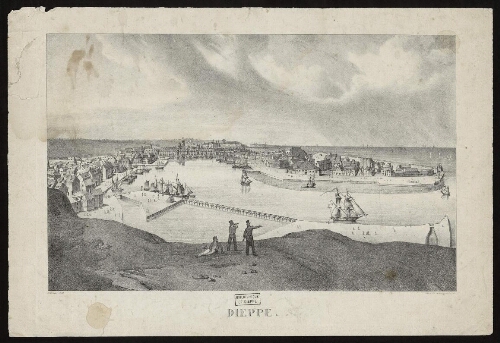 Dieppe, vue de l'Avant-port